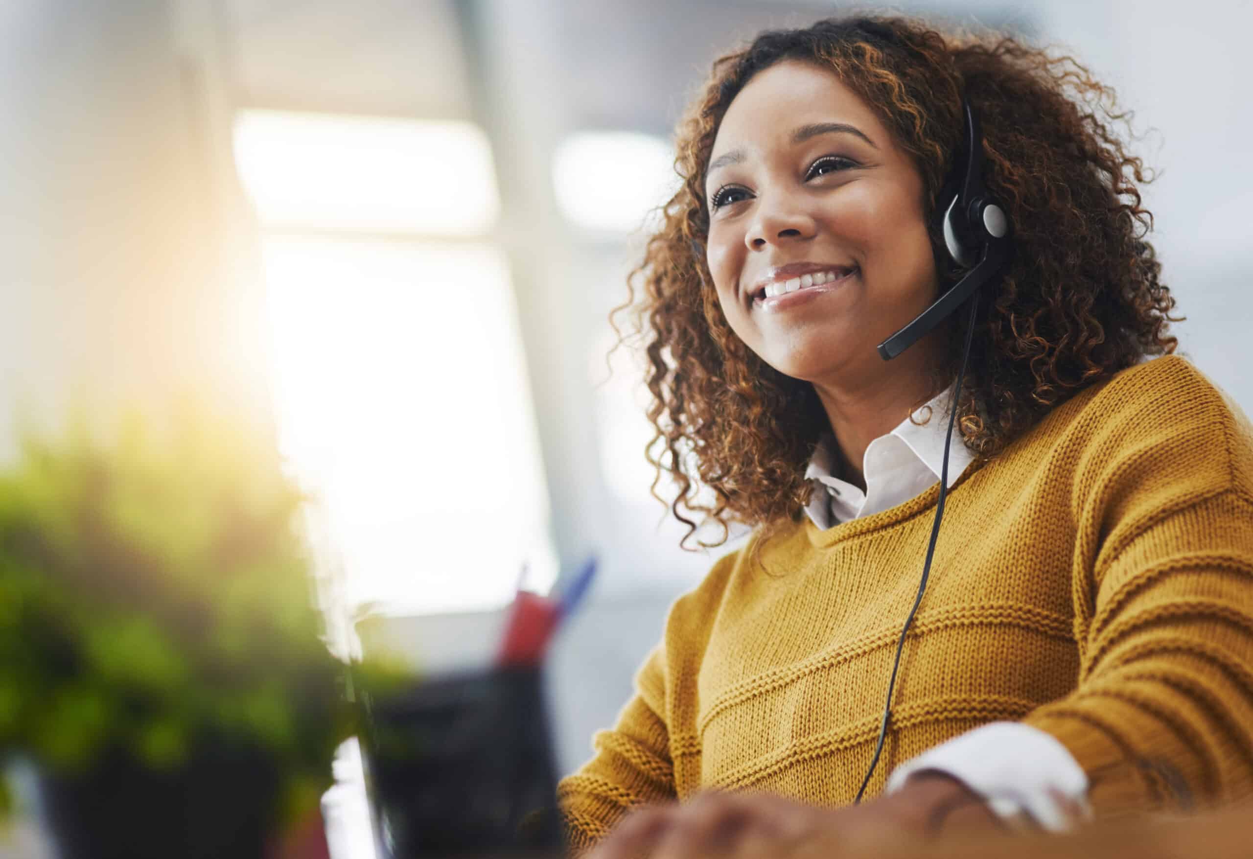 Call center voip agent