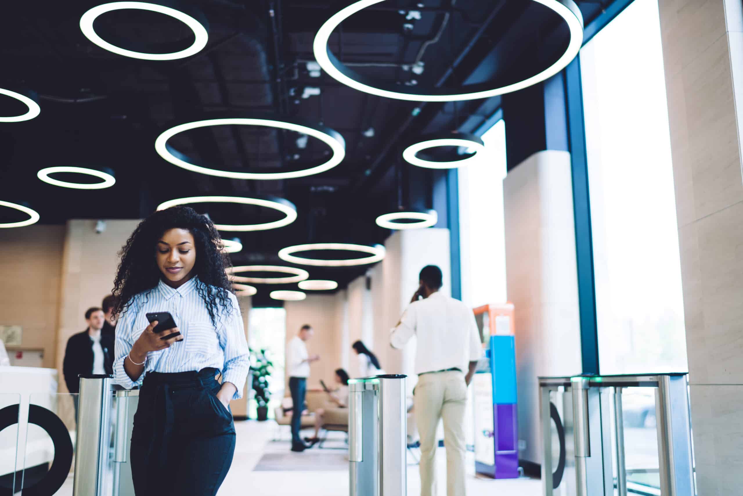 Employee help lock access controls