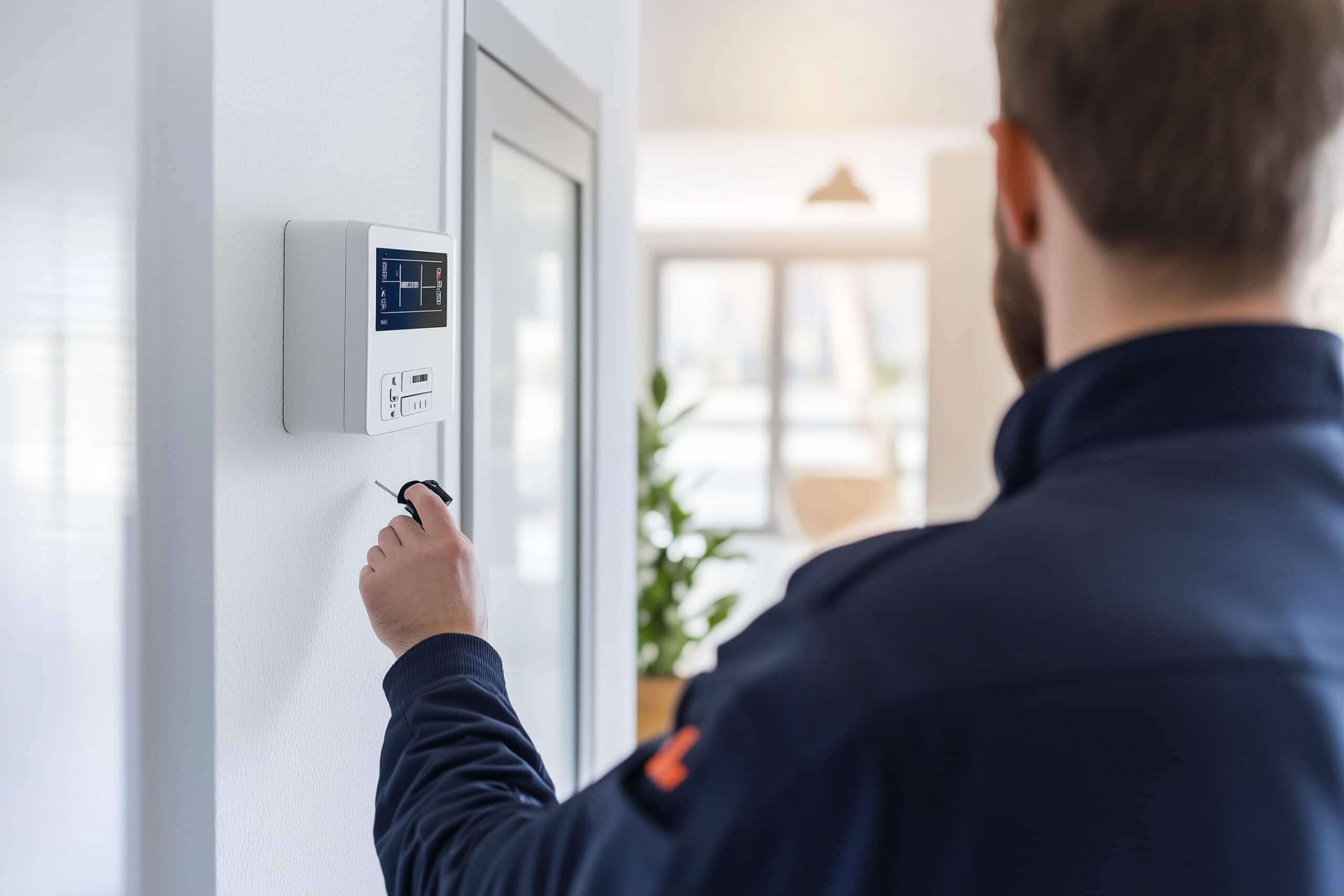 Alarm panel security panhandle of florida