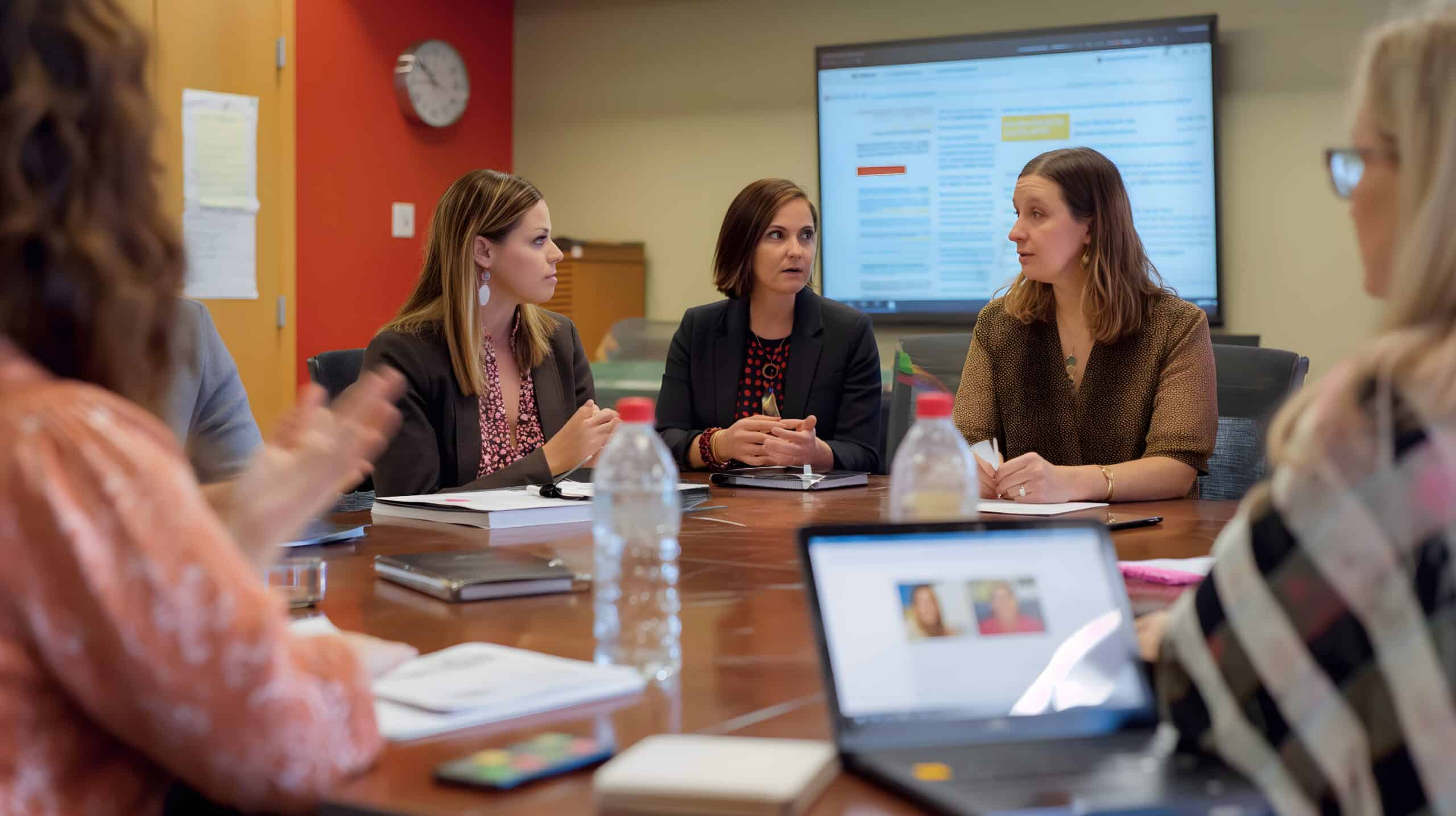Non profit manager help focus collaboration